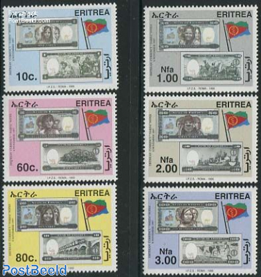 Banknotes 6v
