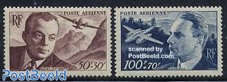 Airmail pioneers 2v