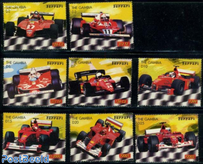 Ferrari racing cars 8v