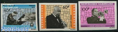 Jazz Musicians 3v imperforated