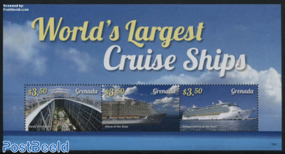 Worlds Largest Cruise Ships 3v m/s