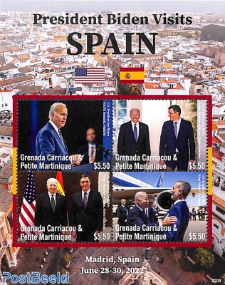 President Biden visits Spain s/s