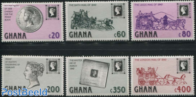150 years stamps 6v