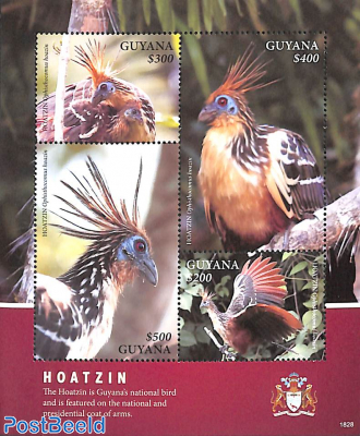 Birds from Hoatzin 4v m/s