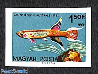Fish 1v (2x year 1962) imperforated