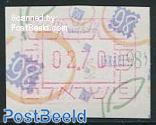 Israel 98, Automat stamp (face value may vary)
