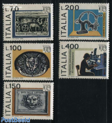 Stamp exposition 5v