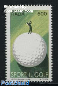 Golf sport 1v