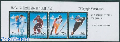 Olympic Winter Games 4v in booklet