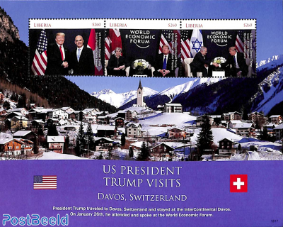 Trump visits Davos 3v m/s