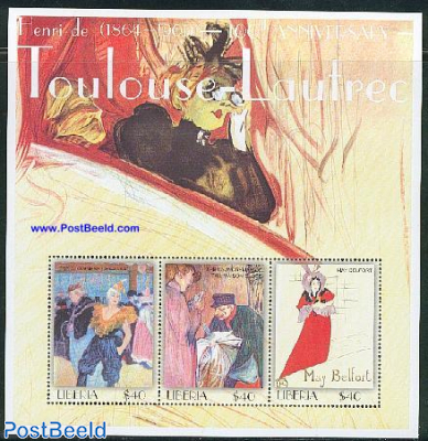 Henri de Toulouse-Lautrec 3v m/s