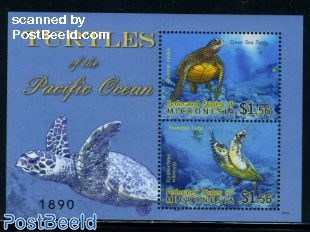 Turtles of the Pacific s/s