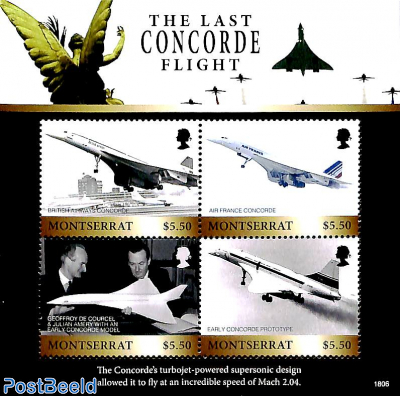 The last Concorde flight 4v m/s