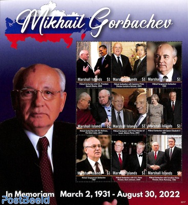 Mikhael Gorbachev 9v m/s