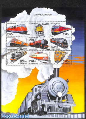 Locomotives 9v m/s (9x2500MT)