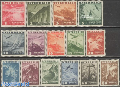 Airmail definitives 15v