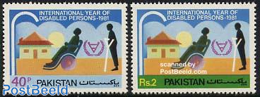Int. year of disabled people 2v