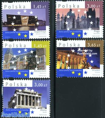 European capitals 5v