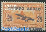 Airmail overprint 1v