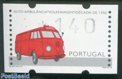 Automat stamp, fire brigade 1v