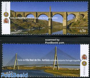 Bridges to Spain 2v, joint issue Spain