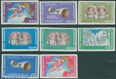 Space exploration 8v imperforated