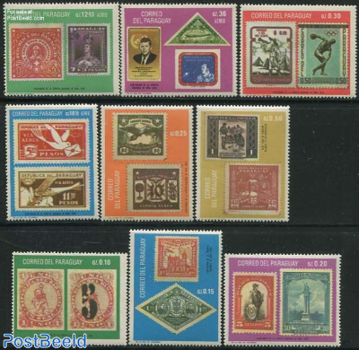 Stamp centenary 9v