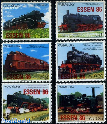 Essen 86, Railways 6v