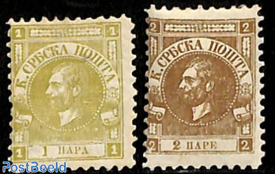 Newspaper stamps 2v