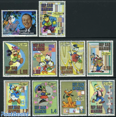 Walt Disney 10v