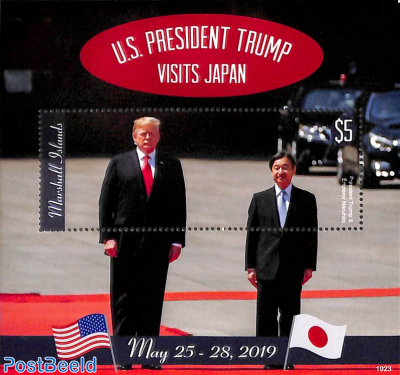 Donald Trump visits Japan s/s