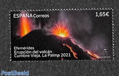 Cumbre Vieja eruption 1v
