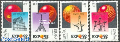 Expo 1992 4v