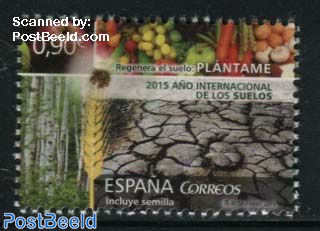 International Year of the Soil 1v (with seeds)