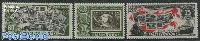 25 years Soviet stamps 3v