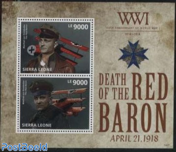 World war I, The Red Baron 2v m/s