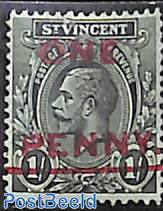 Overprint 1v