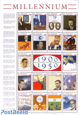 Millennium 1900-1950 Events 18v m/s