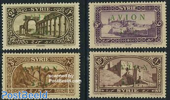 AVION overprints 4v