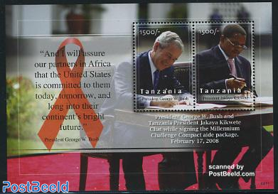Anti-AIDS, President Bush s/s