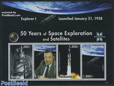 Space exploration, Explorer I 4v m/s