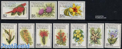 Flowers 10v (with year 1987)