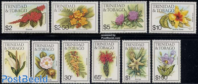 Flowers 10v (with year 1989)