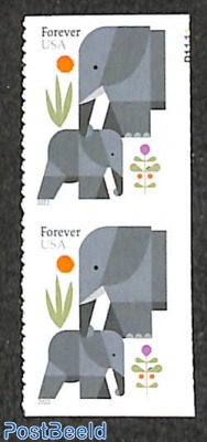 Elephant 2x2v, double sided