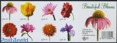 Flowers booklet s-a (double sided)