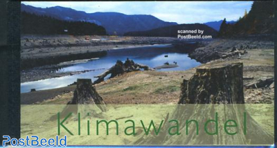 Climate Change booklet with 24 diff. stamps