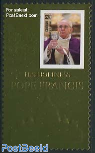 Canouan, Pope Francis 1v, gold