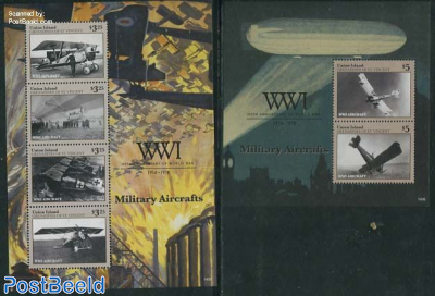 Union Island, World War I, Military Aircraft 2 s/s