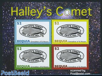 Bequia, Halleys comet 4v m/s