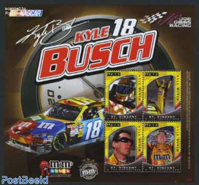 NASCAR, Kyle Busch 4v m/s